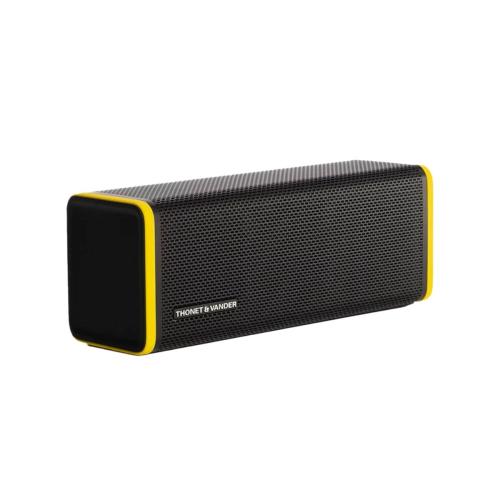 Bocina Thonet & Vander Frei Chain TWS 16W Bluetooth Negro/Amarillo