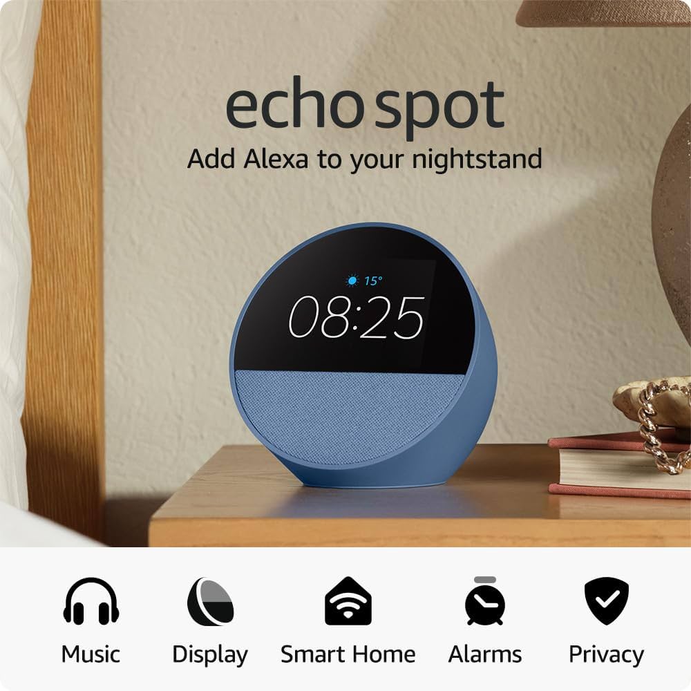 Amazon Alexa Echo Spot - Azul