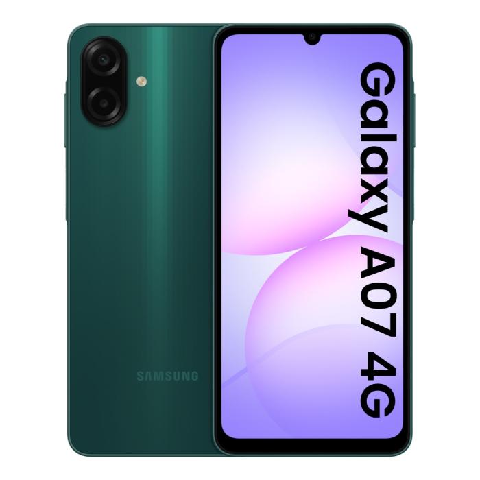 Samsung Galaxy A07 - 4GB Ram, 128Gb Almacenamiento, Liberado - Verde