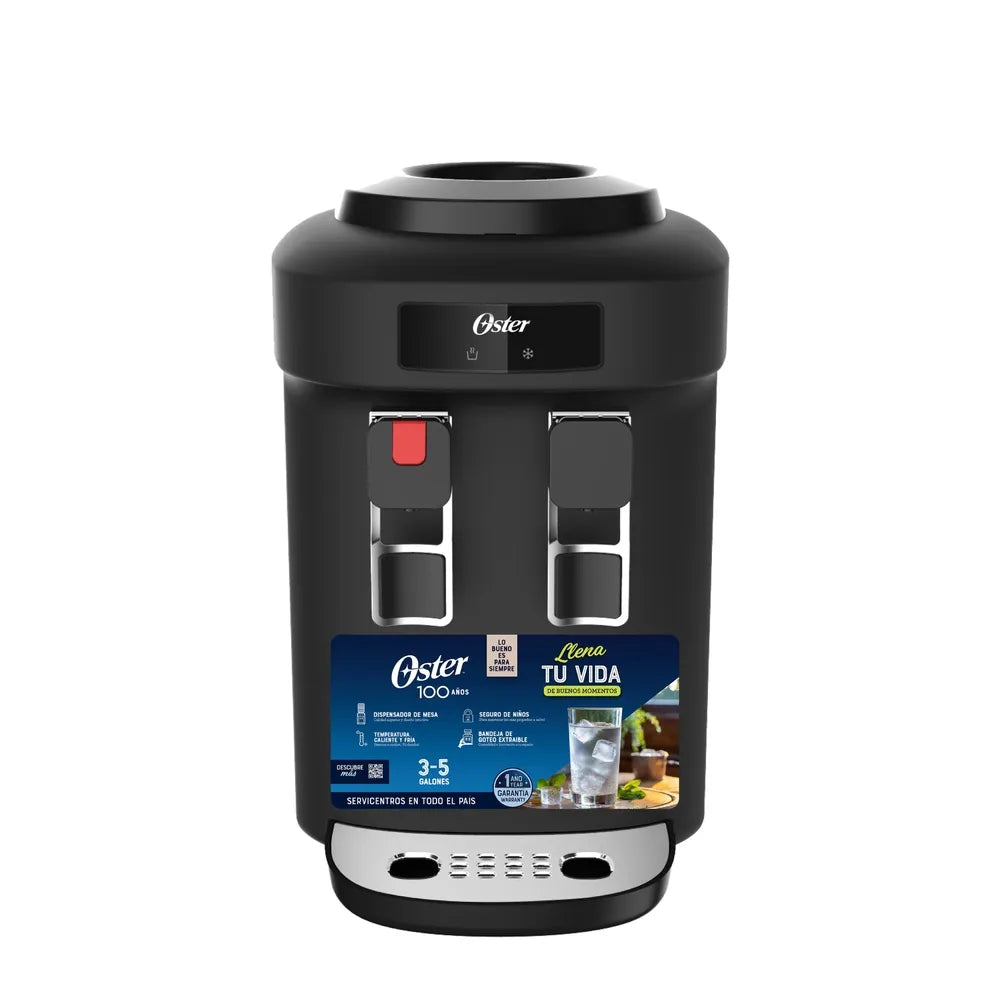 Dispensador de Agua Oster OS-WD522B Mesa Frío/Caliente - Negro