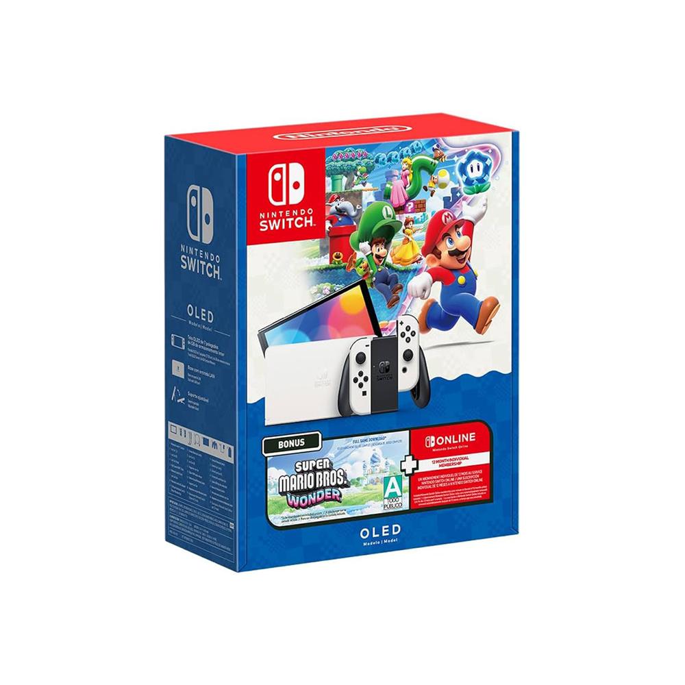 Nintendo Switch OLED Bundle – Super Mario Bros Wonder