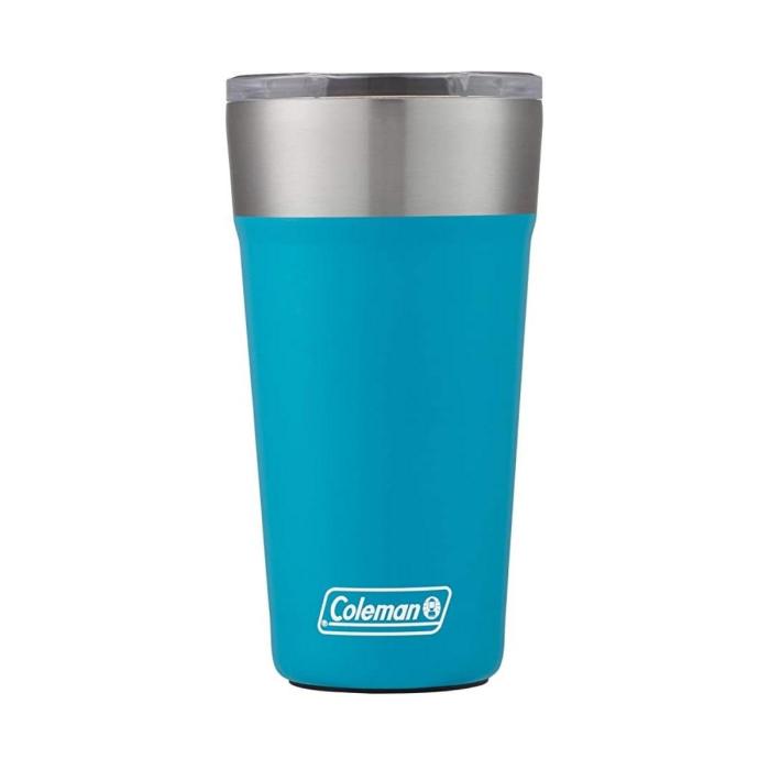 Vaso de Acero Inoxidable Coleman Brew 20 Oz - Celeste