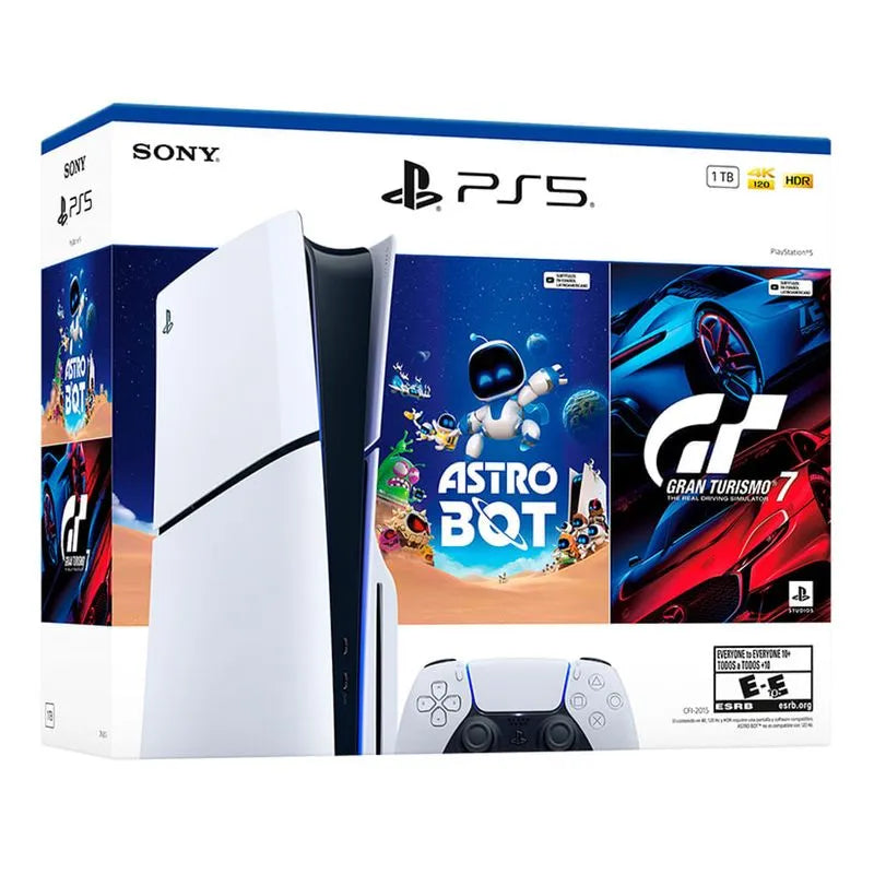 PlayStation 5 Standard 1TB – Bundle Gran Turismo 7 + Astro Bot