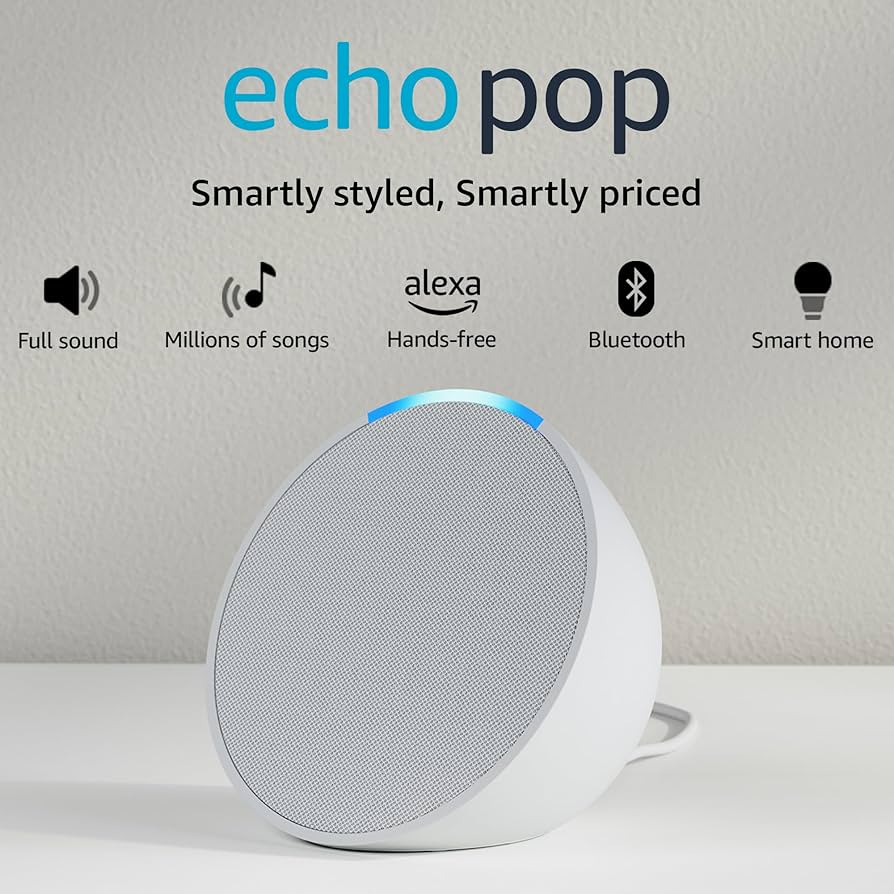 Amazon Alexa Echo Pop - Blanco