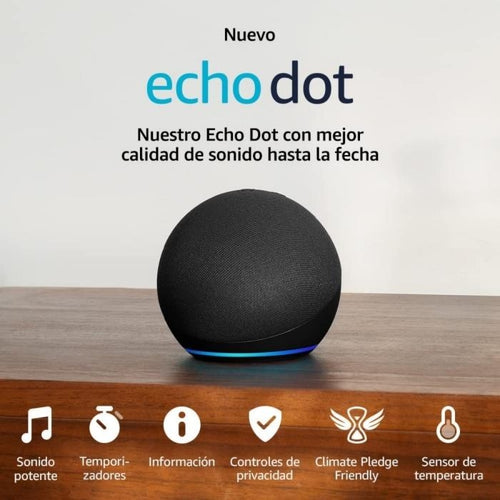 Amazon Alexa Echo Dot 5ta Gen - Negro