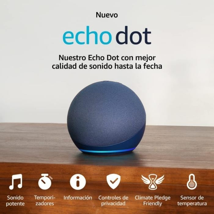 Amazon Alexa Echo Dot 5ta Gen - Azul
