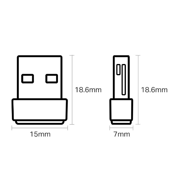 Adaptador Wifi Tp-Link Archer T2U Nano