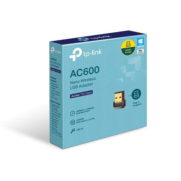 Adaptador Wifi Tp-Link Archer T2U Nano