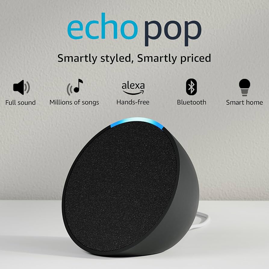 Amazon Alexa Echo Pop - Negro