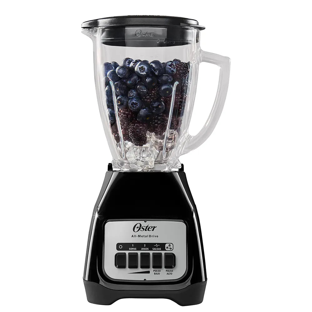 Licuadora Oster BLSTKAG-LPB 2 Velocidades Vaso de Vidrio - Negro