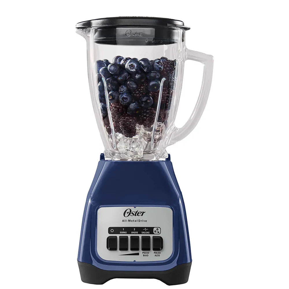 Licuadora Oster BLSTKAG-LPB 2 Velocidades Vaso de Vidrio - Azul