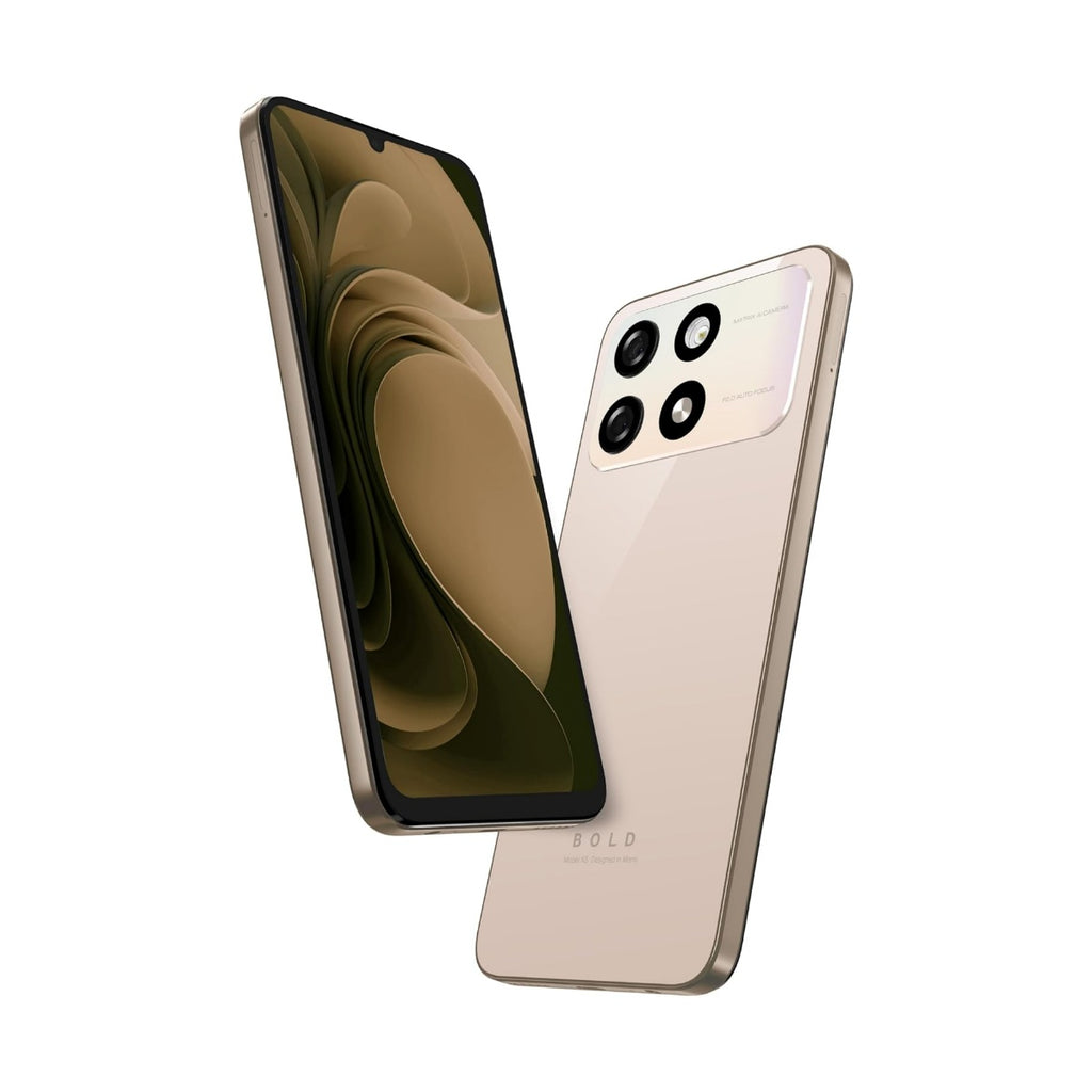 BLU Bold K5 4GB RAM 256GB Liberado - Dorado