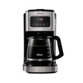 Cafetera Oster BVSTDC4403 Programable Táctil 12 Tazas - Negro/Acero