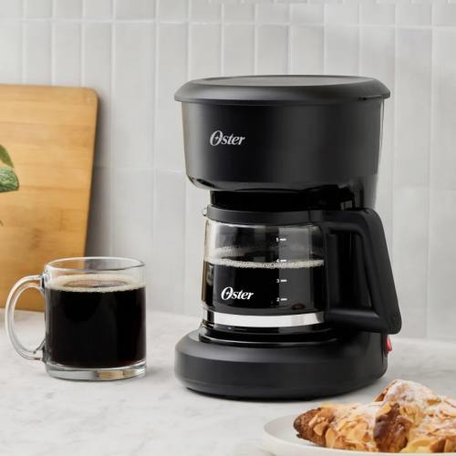 Cafetera Oster BVSTDCS51B 5 Tazas Jarra de Vidrio - Negro