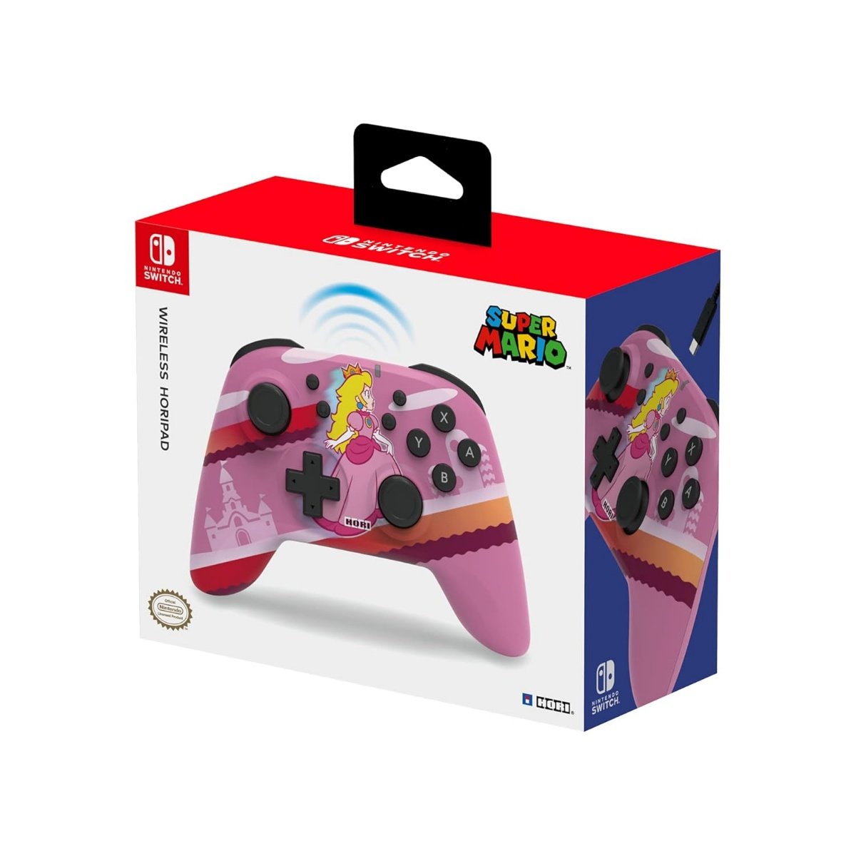 Control Inalámbrico HORI HORIPAD para Nintendo Switch - Peach