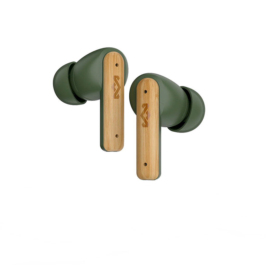 Audífonos House of Marley Little Bird True Wireless - Verde