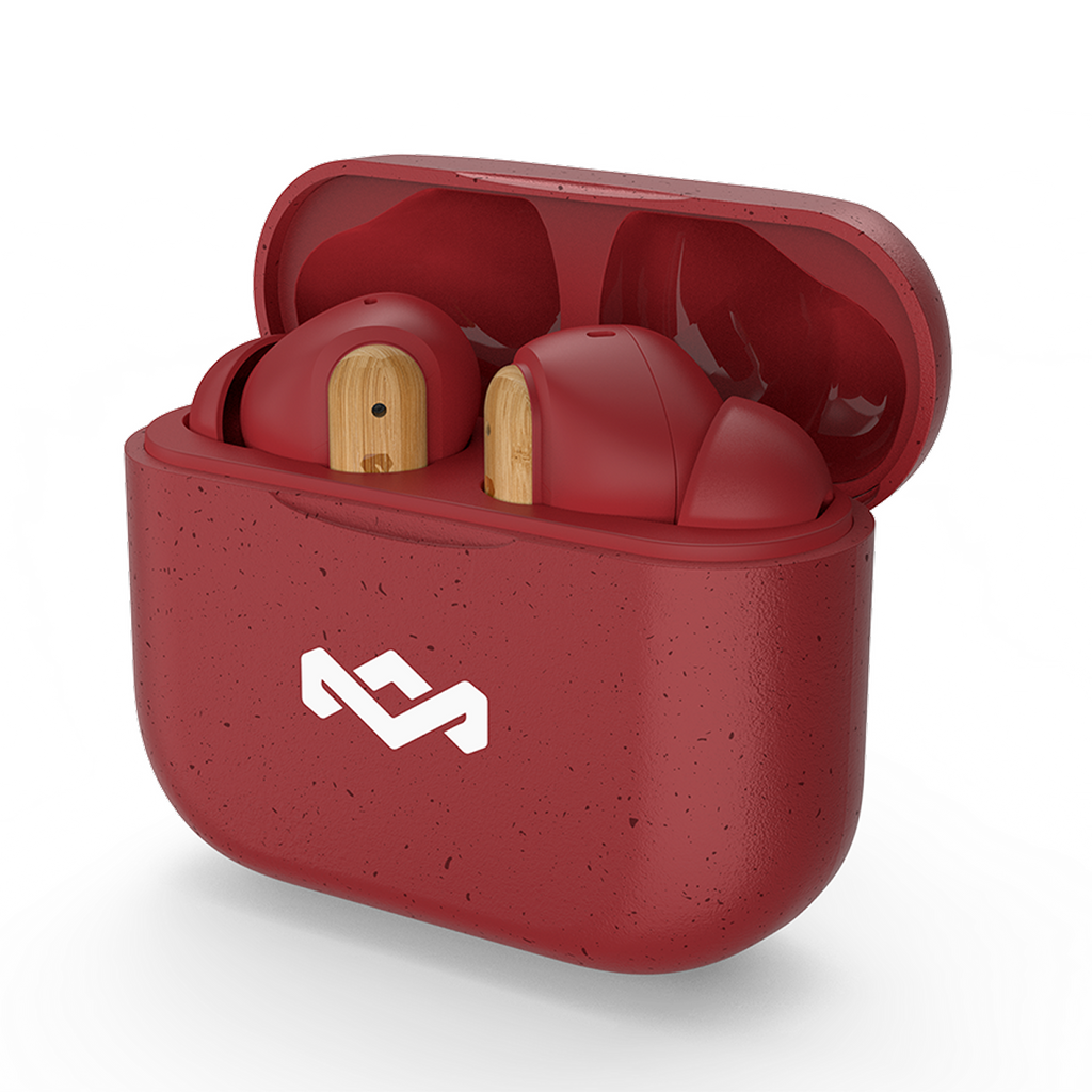 Audífonos House of Marley Little Bird True Wireless - Rojo