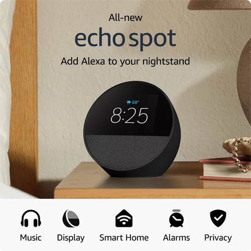 Amazon Alexa Echo Spot - Negro