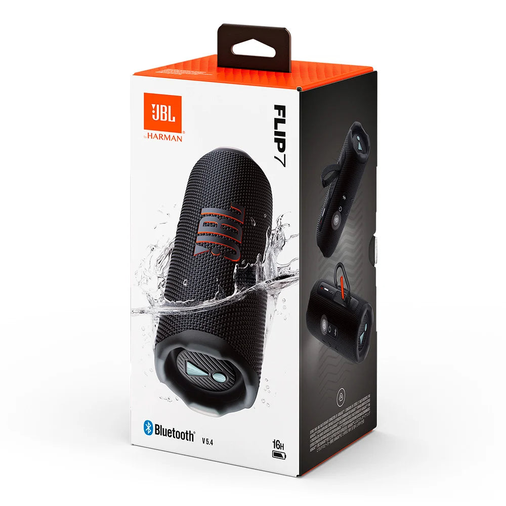 Bocina Portátil Bluetooth JBL Flip 7 - Negro