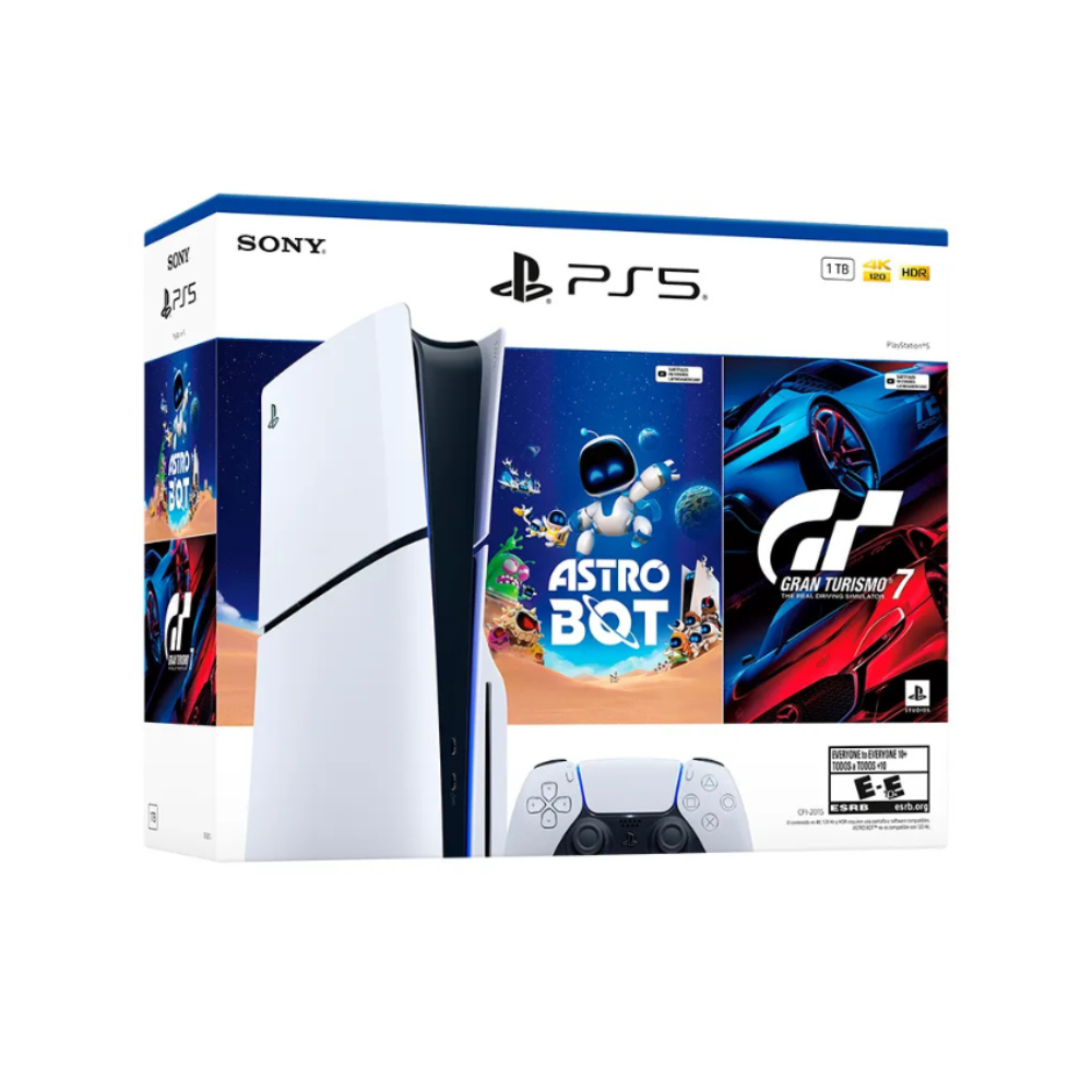 PlayStation 5 Standard 1TB – Bundle Gran Turismo 7 + Astro Bot